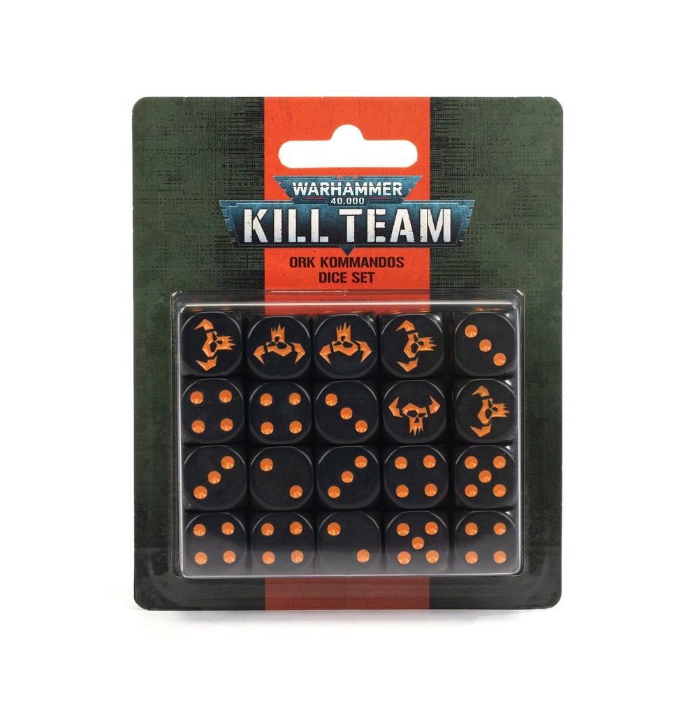 KILL TEAM: ORK KOMMANDOS DICE SET