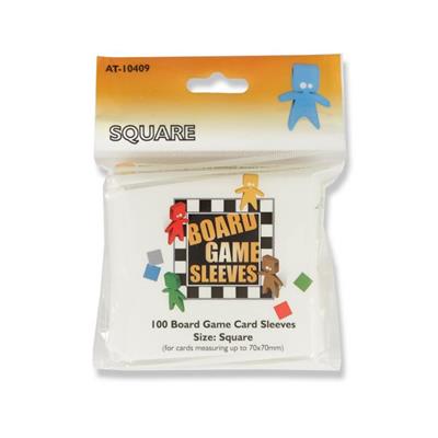 Arcane Tinman - Board Games Sleeves Clear: 69x69mm [Square] (100 Sleeves)