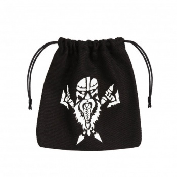 Dwarven Black & White Dice Bag