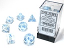 Borealis® Polyhedral Icicle/light blue Luminary
