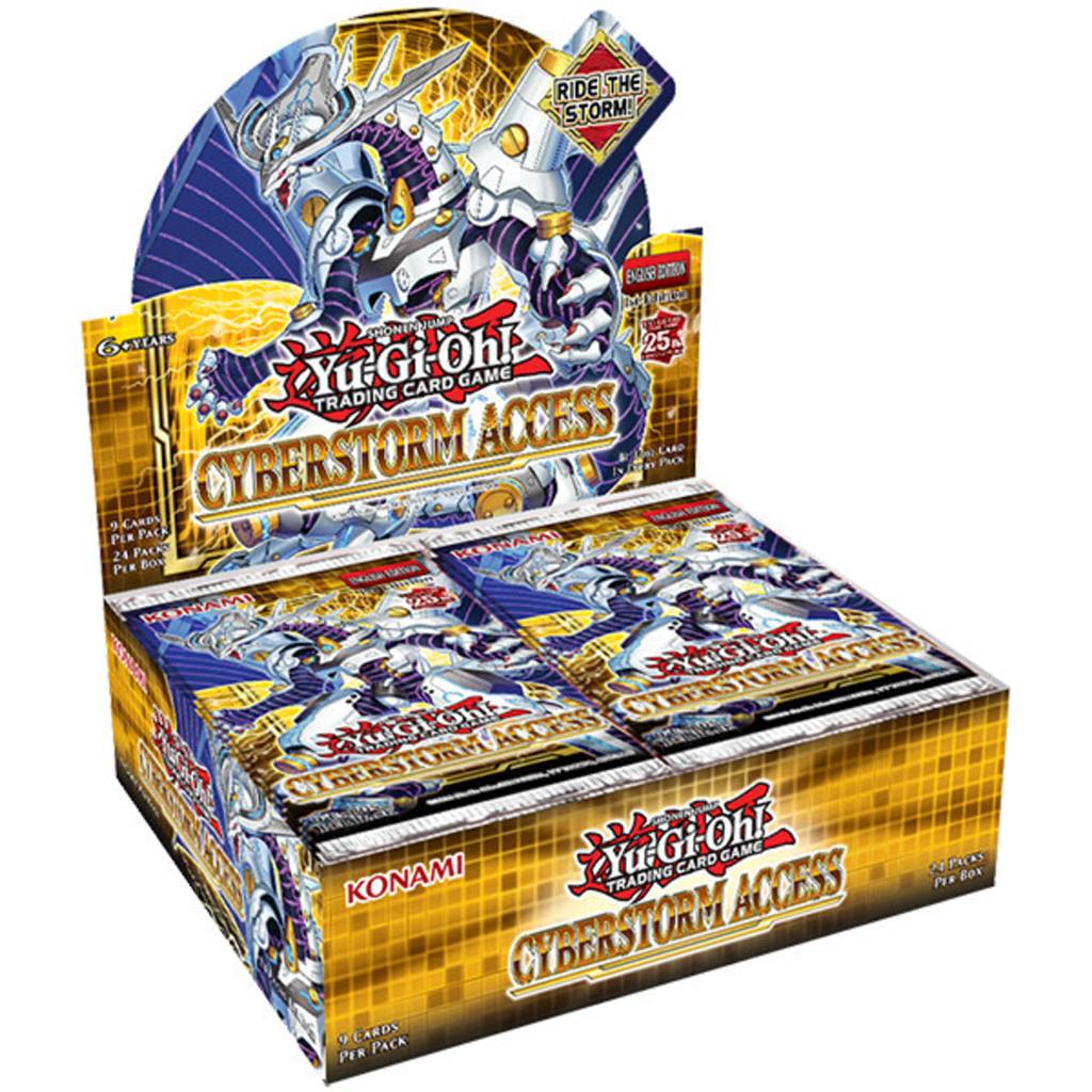 YGO Cyberstorm Access Booster Display