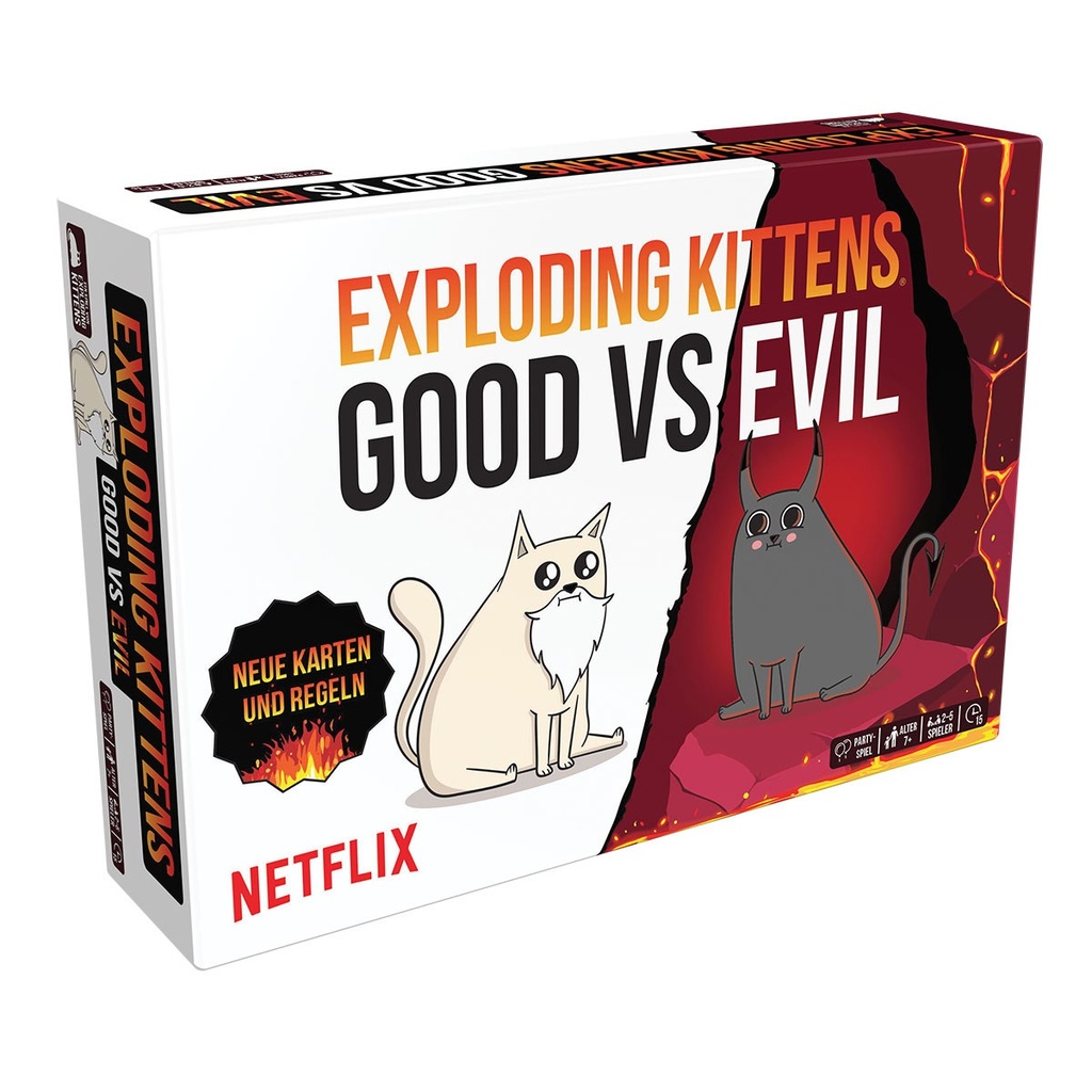 Exploding Kittens: Good vs. Evil - DE