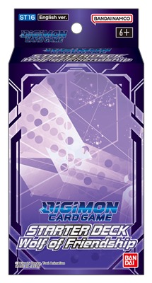 DIGIMON CARD GAME - Starter Deck Wolf of Fr. ST16
