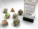 FESTIVE VIBRANT W/BROWN SIGNATURE POLYHEDRAL 7-DI