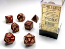 MERCURY SPECKLED POLYHEDRAL 7-DIE SETS