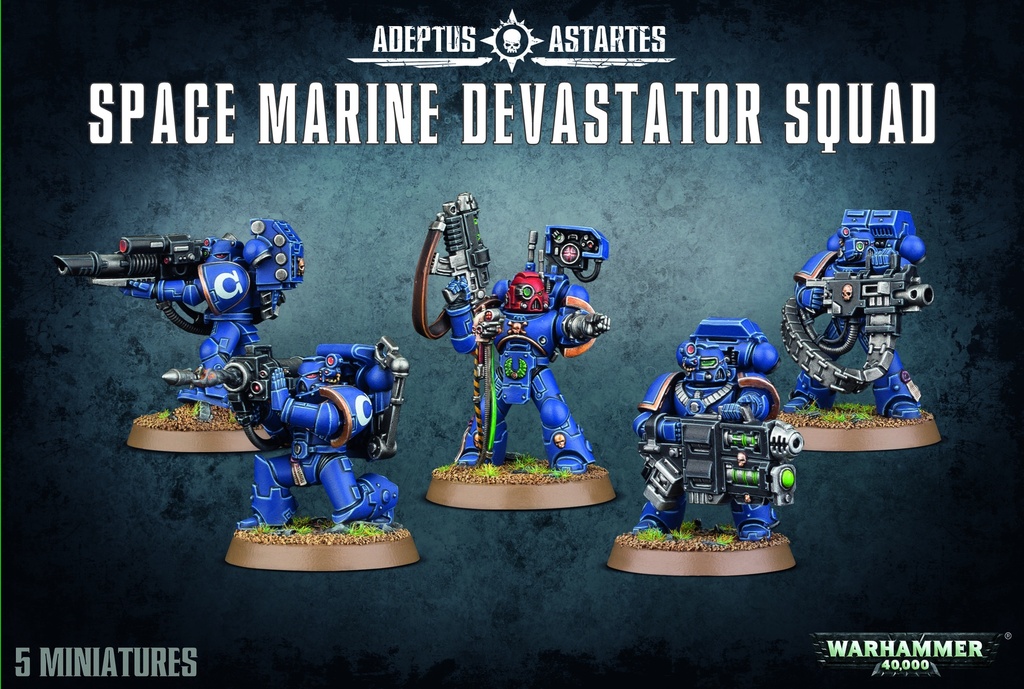 Devastortrupp der Space Marines