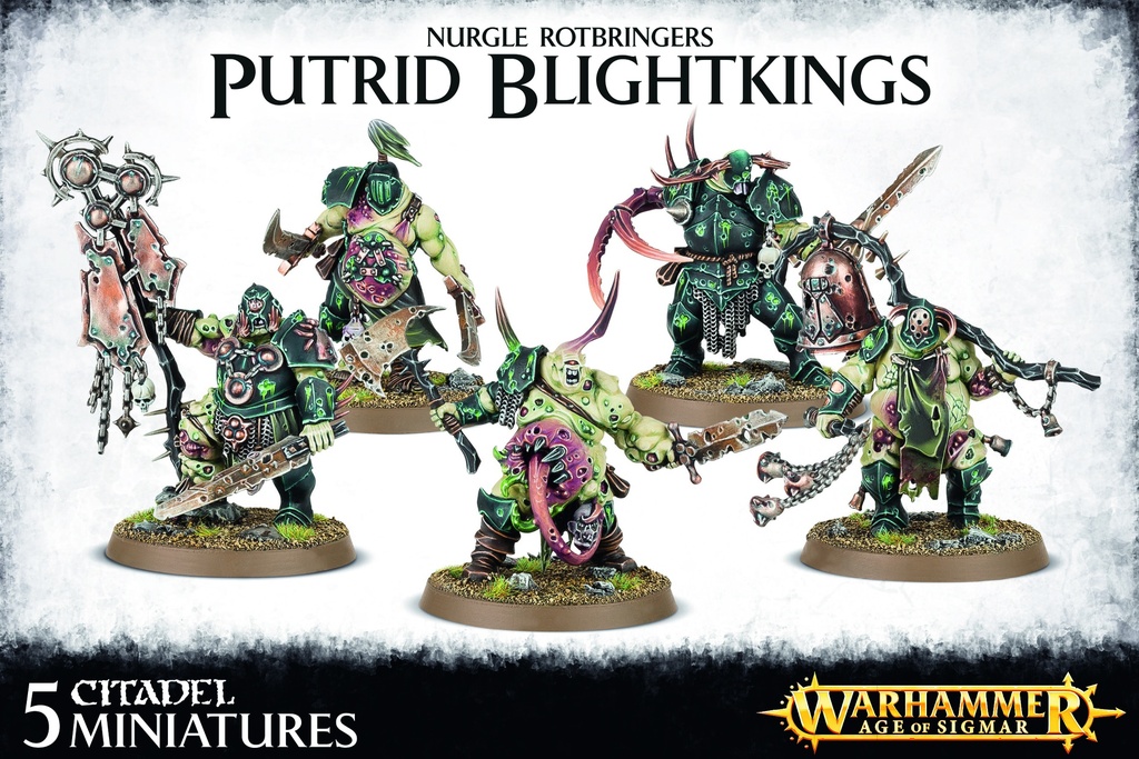 Maggotkin of Nurgle: Faulige Pestkönige