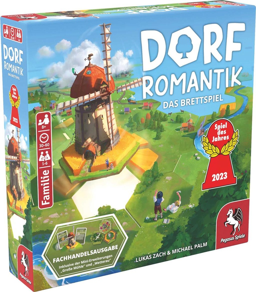 Dorfromantik *Fachhandel-exklusiv* inkl. Mini-Erweiterungen Mühle+Wetterau - DE