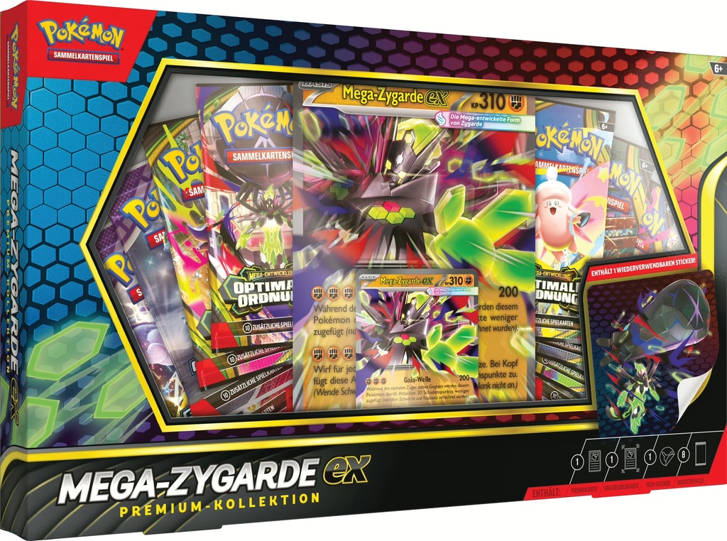 PKM Mega-Zygarde Premium-Kollektion - DE
