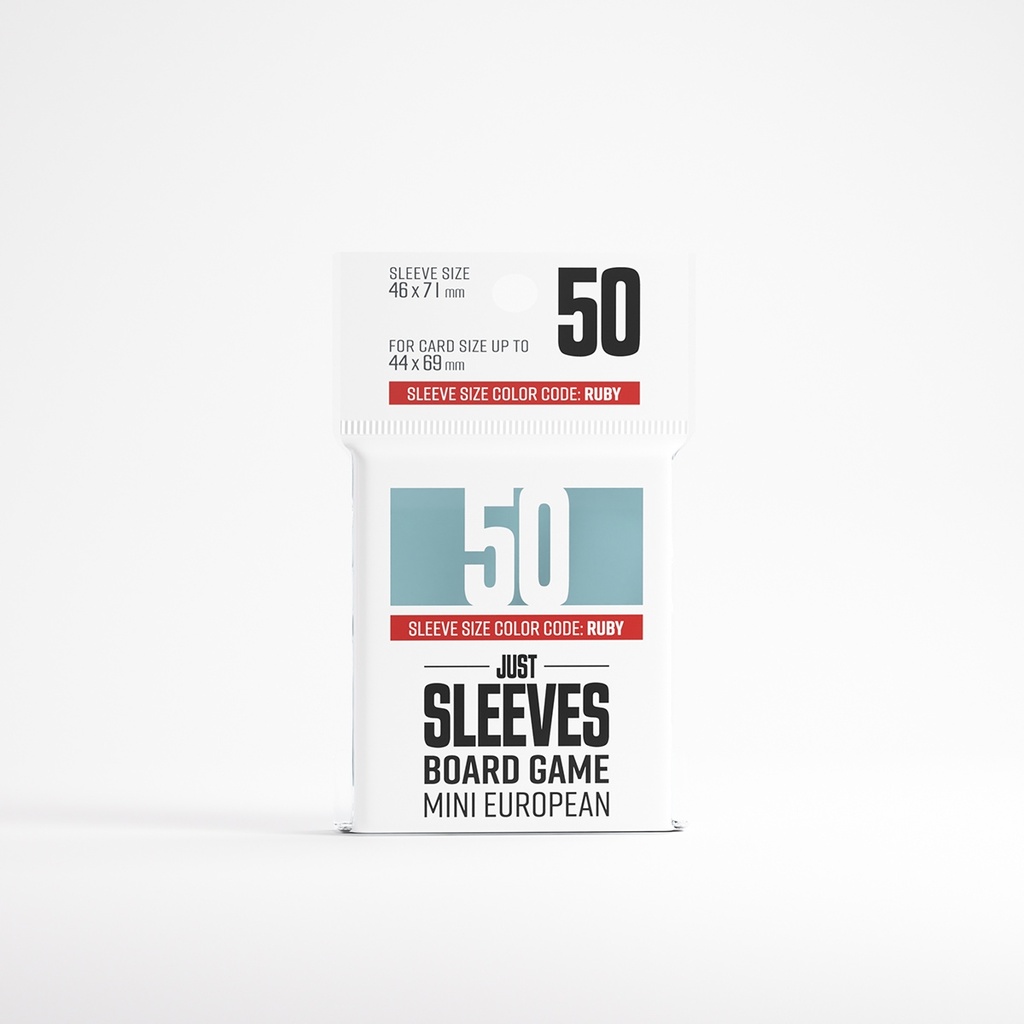 Just Sleeves - Mini European (50)
