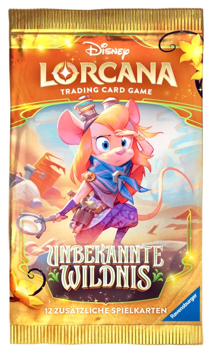 Lorcana Unbekannte Wildnis Set 12 Booster - DE
