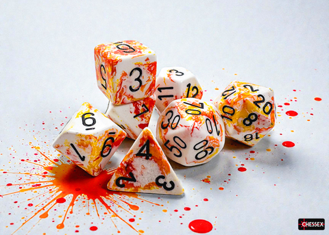 Brush™ Polyhedral Sunrise™/black 7-Die Set