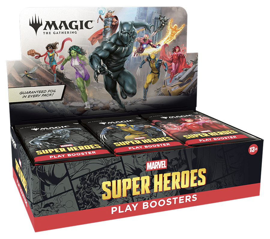 MTG - Marvel Super Heroes Play Display (30 Booster) - EN
