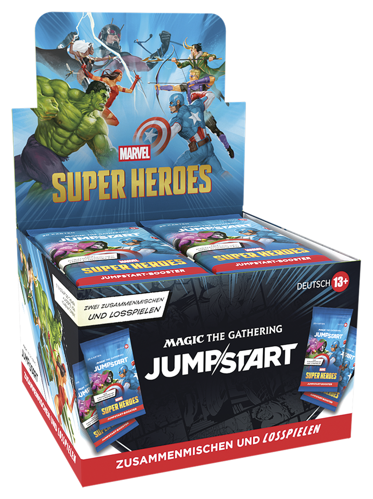 MTG - Marvel Super Heroes Jumpstart Display (24 Boosters) - DE