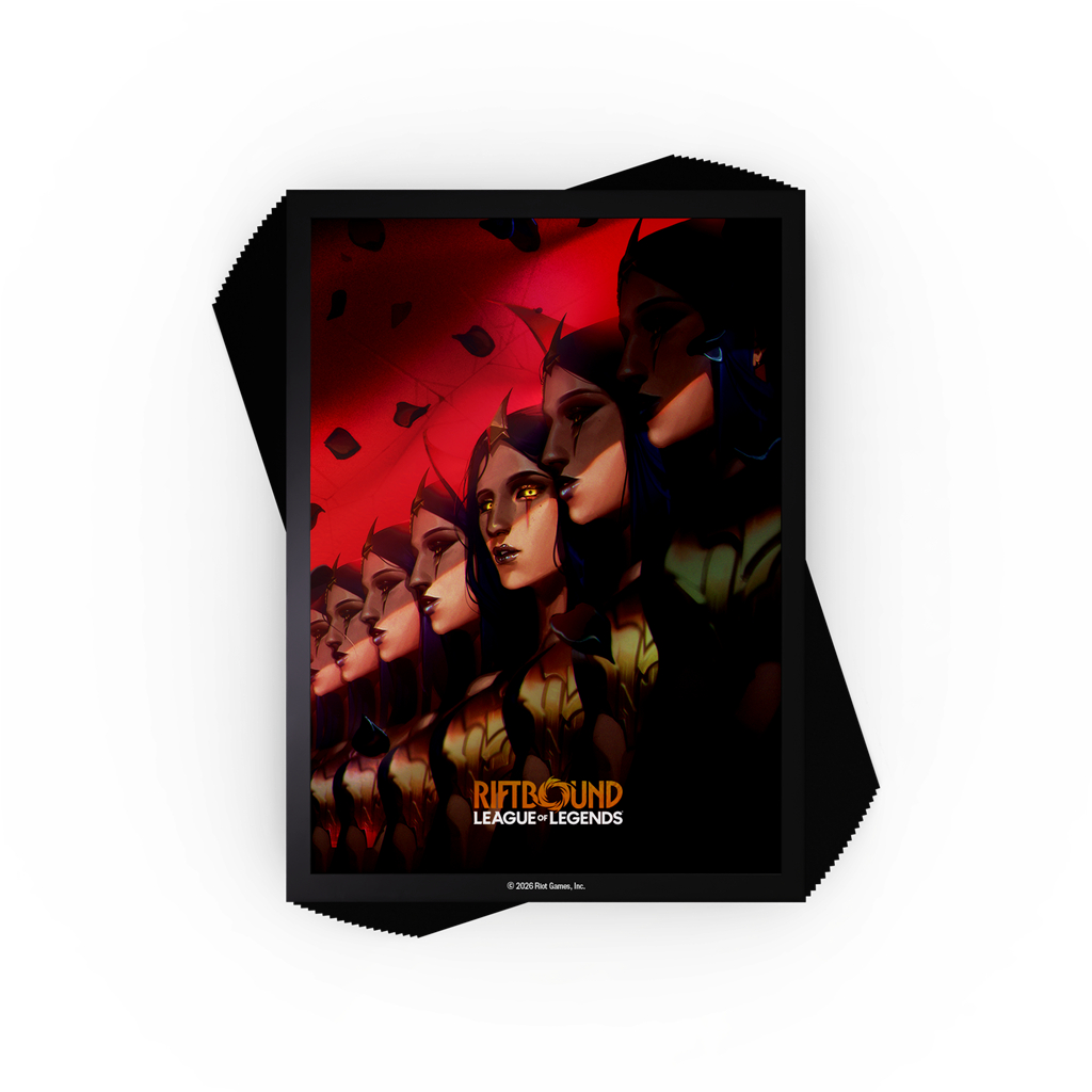 Riftbound: League of Legends TCG - Unleashed Art Sleeves: Leblanc, Deceiver