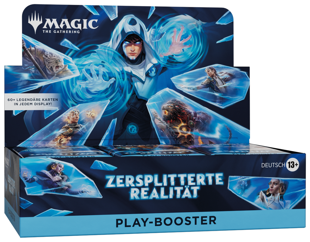 MTG - Zersplitterte Realität Play-Booster-Display (30 Booster) - DE