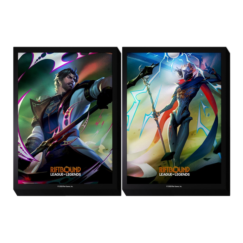 Riftbound: League of Legends TCG - Vendetta Art Sleeves 2 - Jayce vs Viktor
