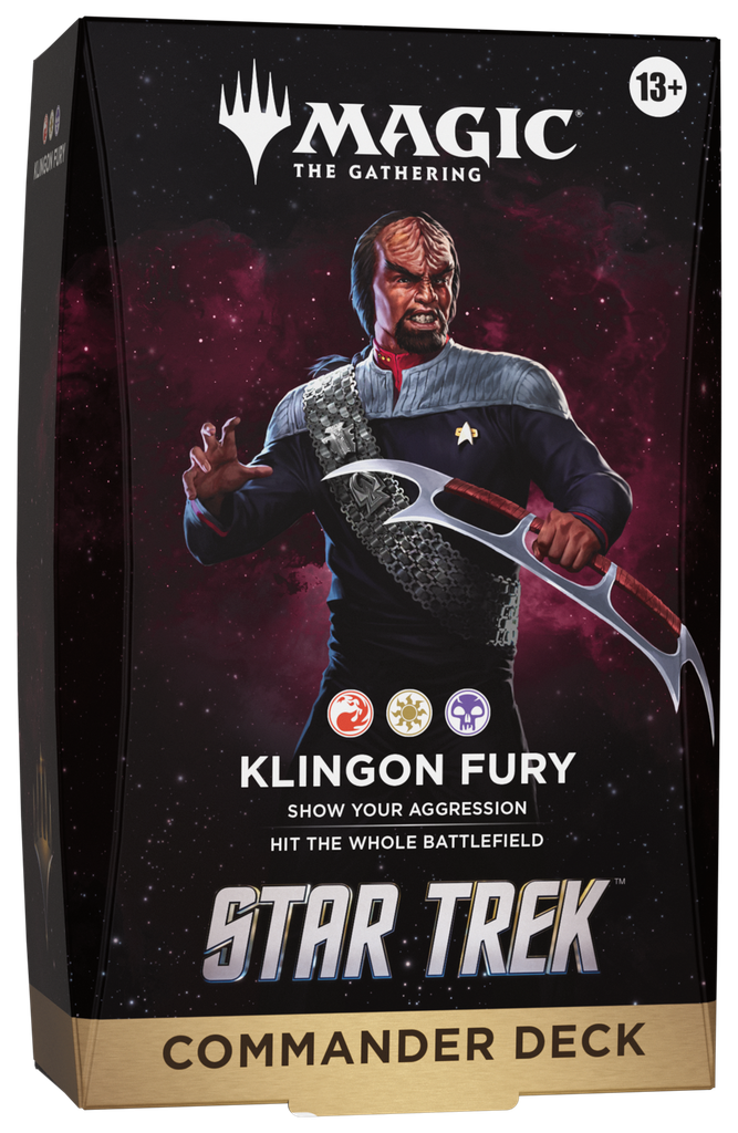 MTG - Star Trek Commander Deck Klingon Fury - EN
