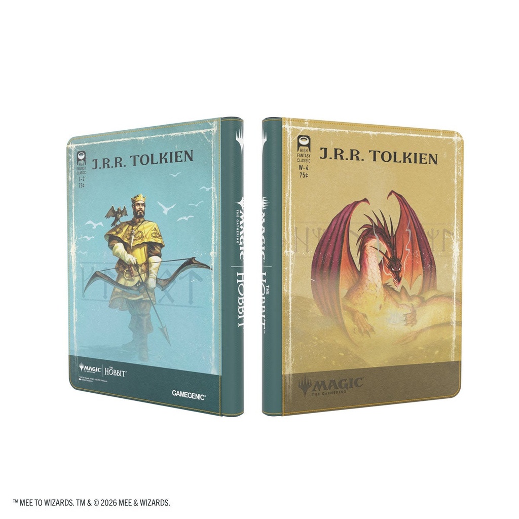 Magic: The Gathering | The Hobbit Zip-Up Album 18-Pocket - Gleaming Splendor/The King of Dale