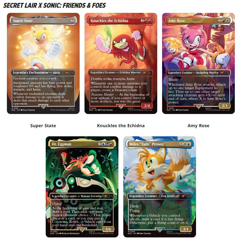 MTG - Secret Lair x Sonic: Friends & Foes - EN