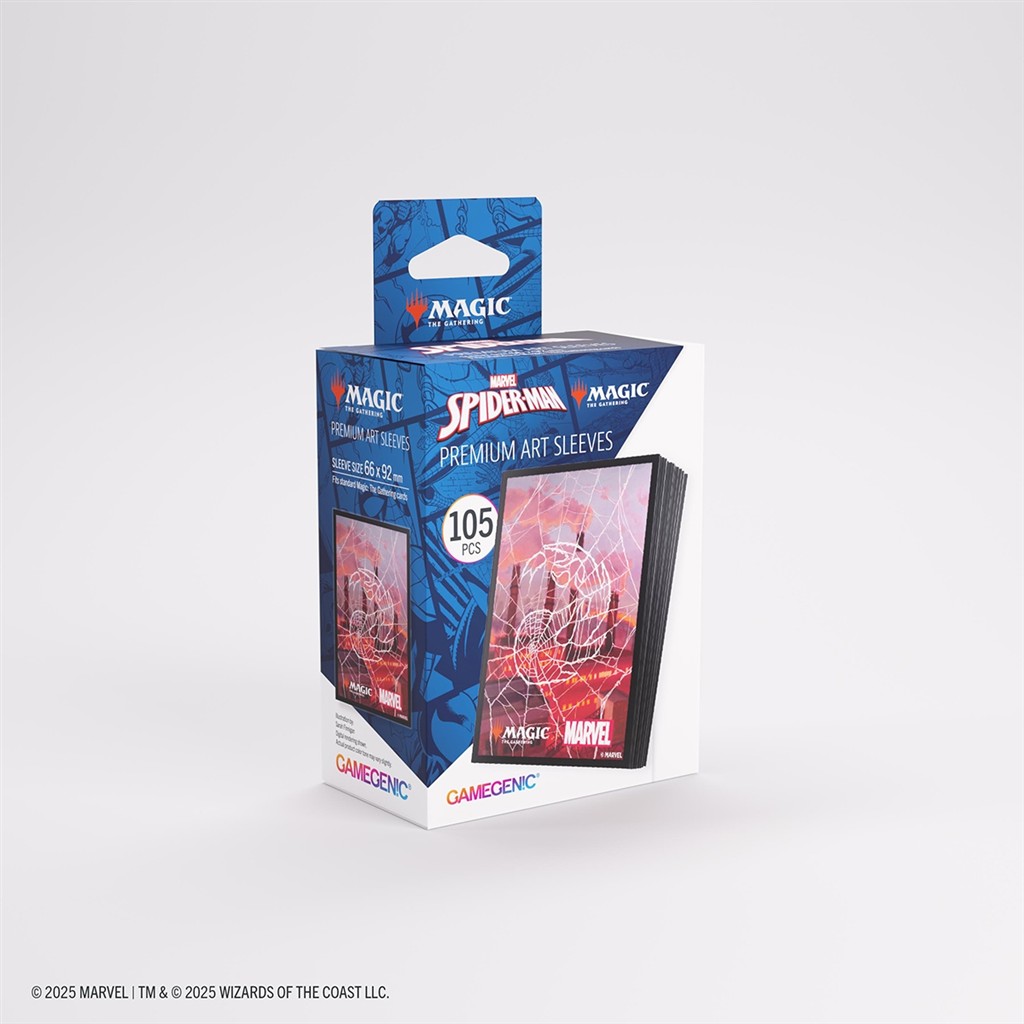 MTG Marvel's Spider-Man Art Sleeves - Mountain