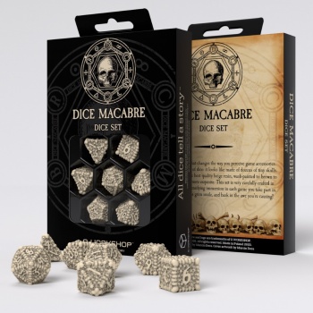 [2110000071806] DICE MACABRE DICE SET (7)