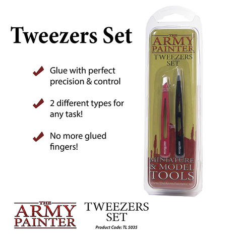 [2110000086282] Tweezers Set 