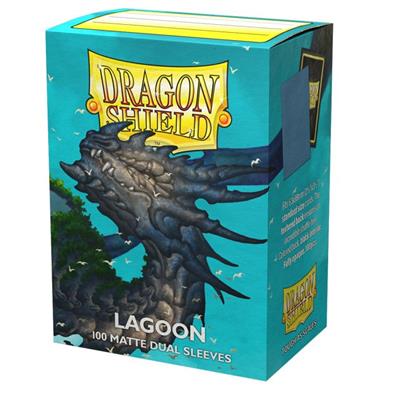 [2110000101909] Dragon Shield Dual Matte Sleeves - Lagoon 'Saras' (100 Sleeves)