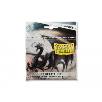[2110000022617] Dragon Shield - Standard Perfect Fit Sleeves: Smoke [Sideloaders] (100 Sleeves)