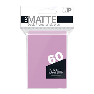 [2110000148690] UP - Small Sleeves Pro-Matte - Pink (60)