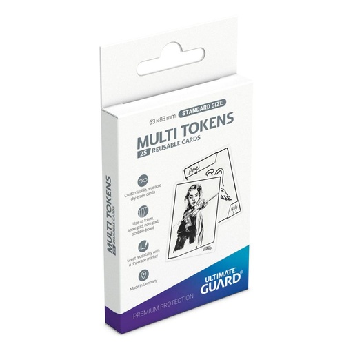 [2110000148867] ULTIMATE GUARD Token Multi-Use (25 per Pack)