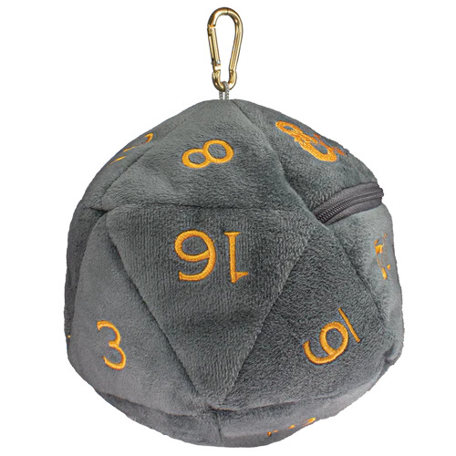 [2110000150952] Realmspace D20 Plush Dice Bag for Dungeons & Drag