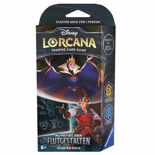 [2110000159740] Lorcana Aufstieg der Flutgestalten Starter Amber/S