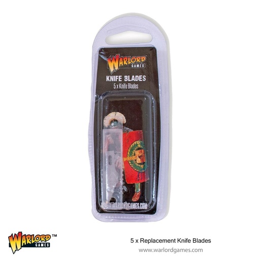 [2110000166250] Warlord Replacement Knife Blades (5)