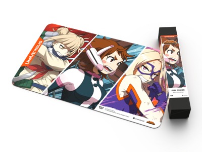 [2110000176501] Playmat MHA CCG: Ochaco Mt.Lady/Toga