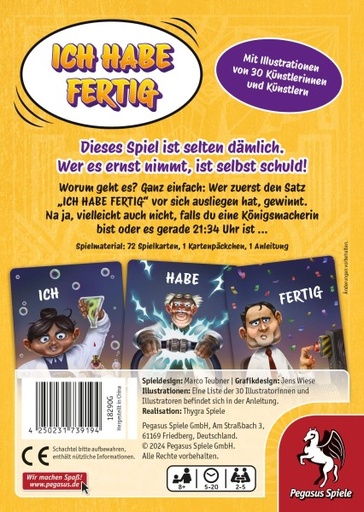 [2110000178994] ICH HABE FERTIG - DE 