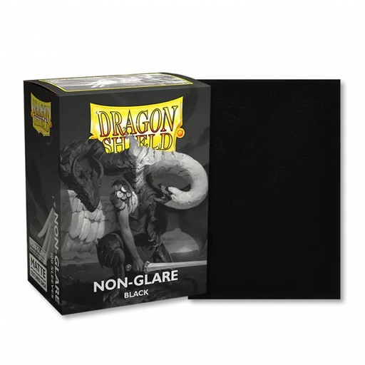[2110000183066] Dragon Shield Sleeves - Matte NonGlare Standard size - Black V2