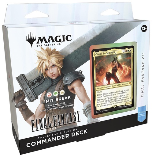[2110000183950] MTG - Final Fantasy Collector Commander Limit Break - EN