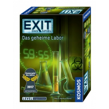 [2110000042547] EXIT - DAS SPIEL DAS GEHEIME LABOR