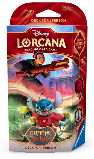 [2110000186340] Disney Lorcana Domäne von Dschafar Rubin & Stahl