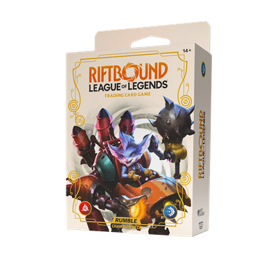 [P0042311] Riftbound: League of Legends TCG - Spiritforged Champion Deck - Rumble - EN