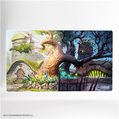 [P0042407] Gamegenic - Magic: The Gathering | Lorwyn Eclipsed Shiny Playmat - Temple Garden