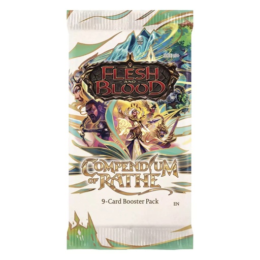 [P0042410] Flesh & Blood TCG - Compendium of Rathe Booster - EN