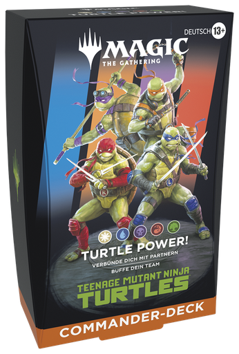 [P0042446] MTG - Teenage Mutant Ninja Turtles Commander Deck - DE