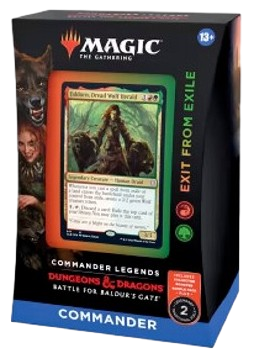 [P0042549] MTG - Commander Legends: Battle for Baldur's Gate: "Exit from Exile" Deck - EN