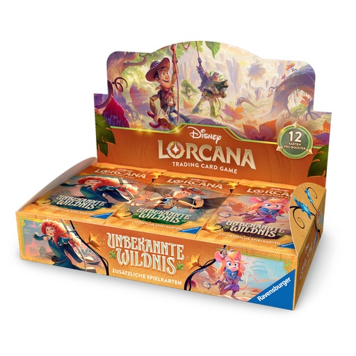 [P0042740] Lorcana Unbekannte Wildnis Set 12 Display 24 - DE