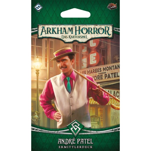 [P0043211] Arkham Horror: Das Kartenspiel – André Patel (Ermittlerdeck)