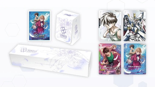[P0043221] Gundam Card Game Premium Accessory Set - Mobile Gundam Wing - PB01 - EN