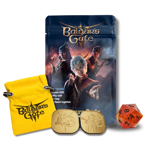 [P0043301] Sirius Dice - Baldur's Gate Treasure Packs PDQ