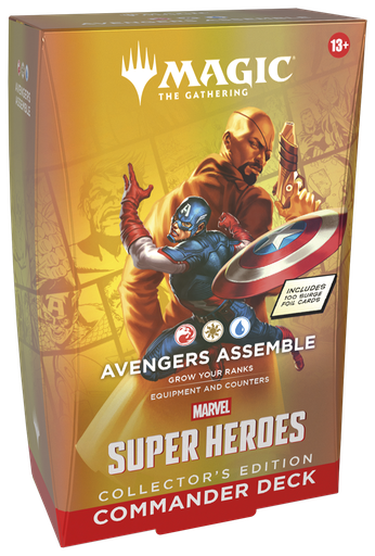 [P0043343] MTG - Marvel Super Heroes Commander Decks Collector's Edition Avengers Assemble - EN